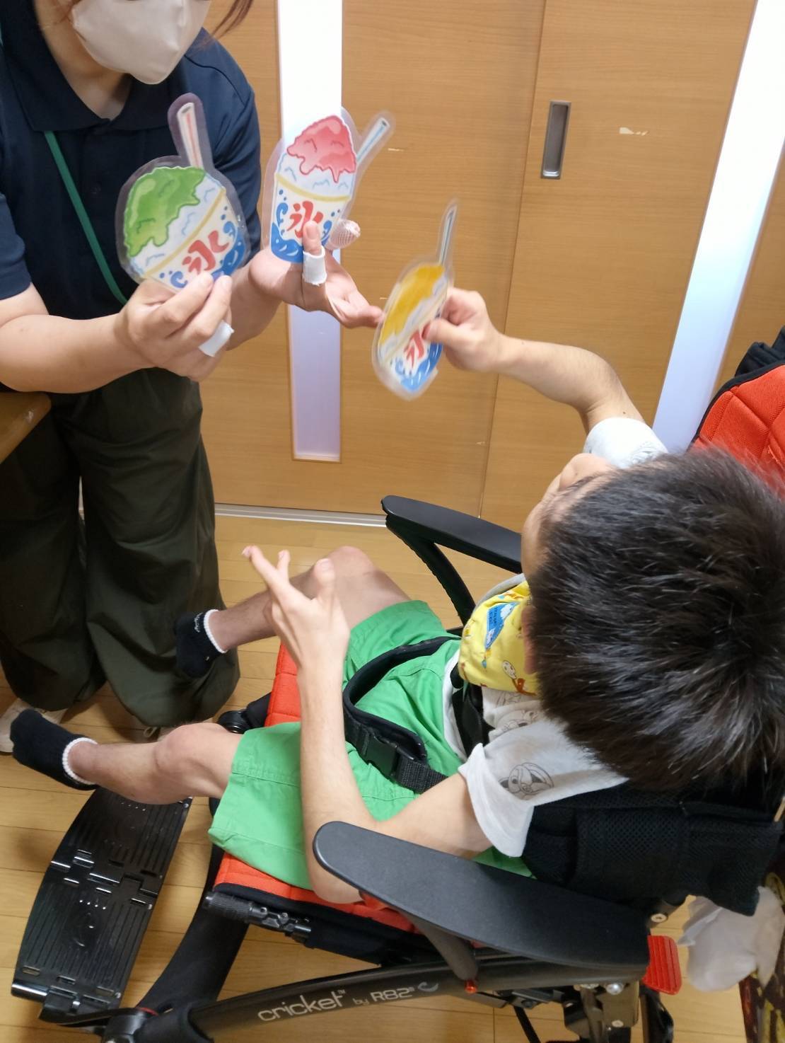 かき氷おいしいね