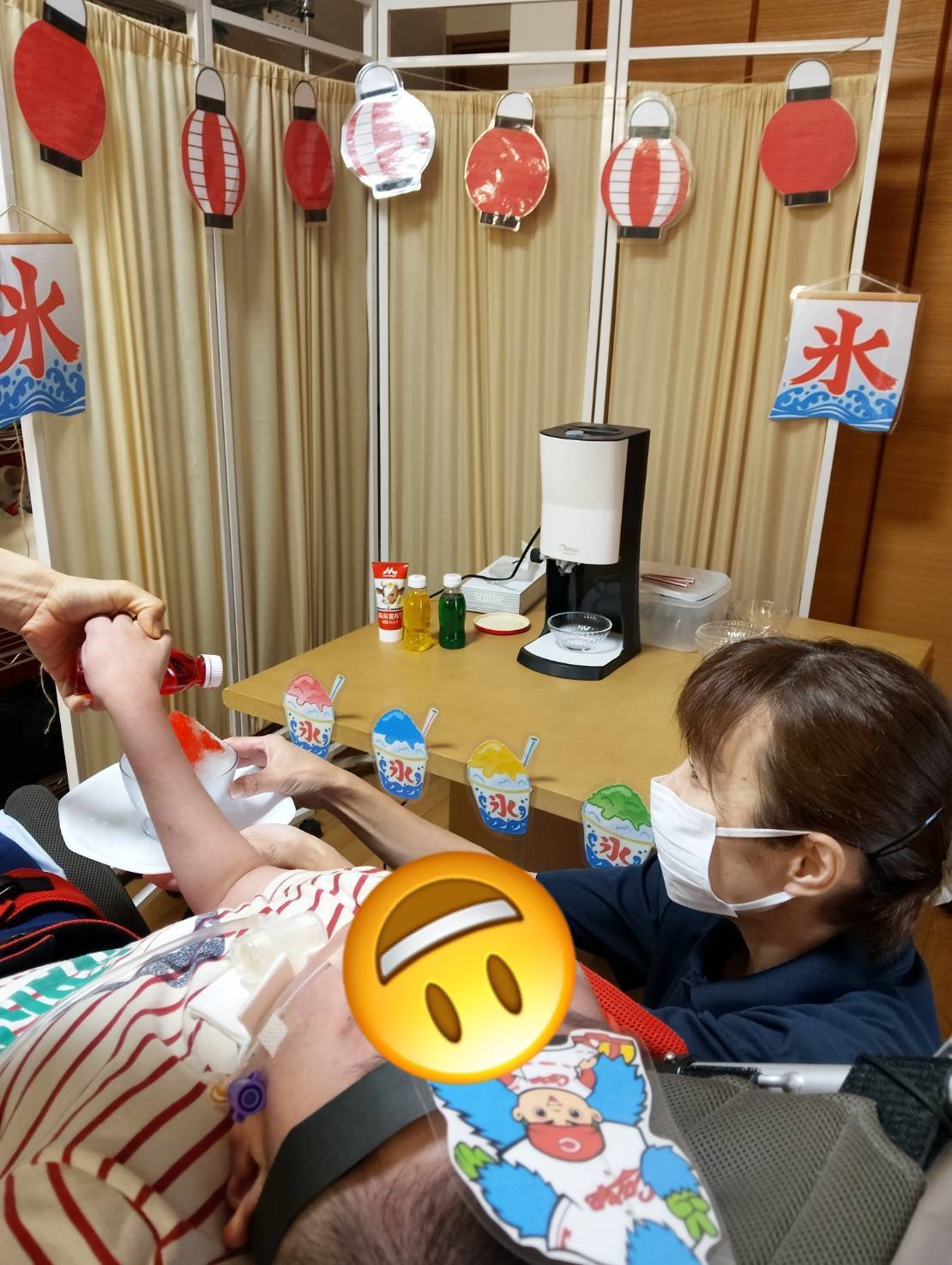 かき氷おいしいね