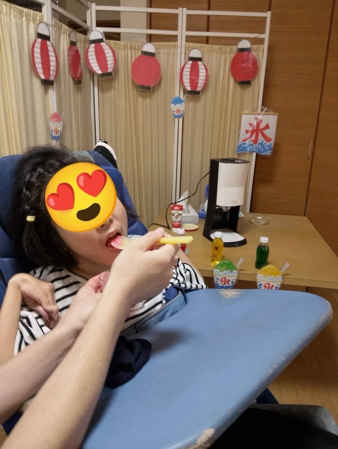 かき氷おいしいね